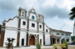 Goas Sancoale church, home of  St Joseph Vaz, of fame in DK, gets a face lift